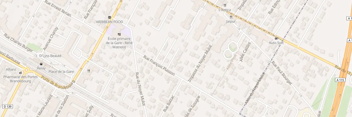 Plan du 19 Rue François Plasson à Franconville