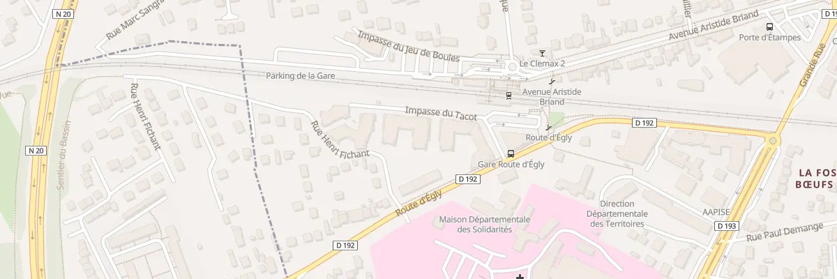 Plan du 5 Imp du Tacot à Arpajon