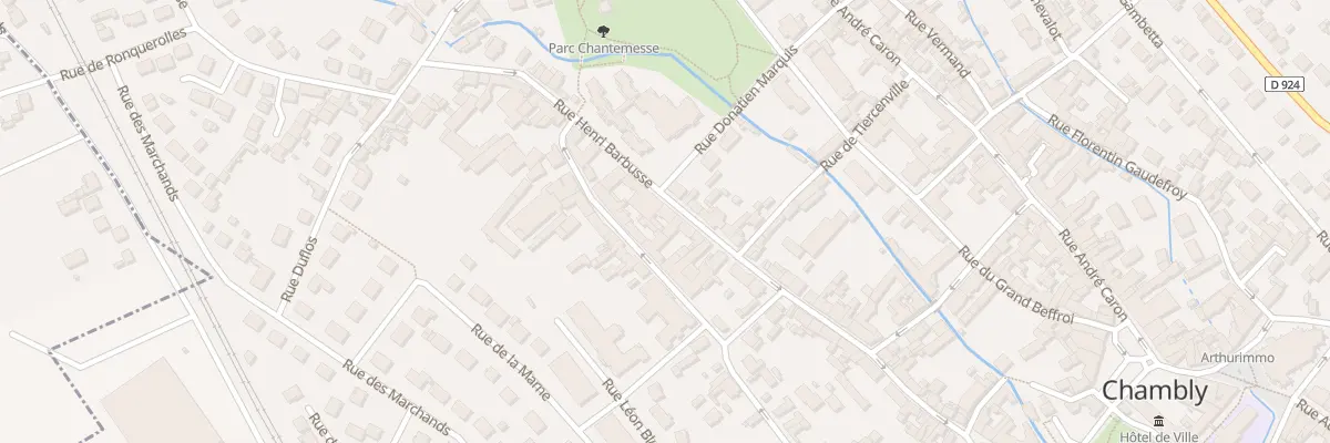 Plan du 337 Rue Henri Barbusse à Chambly