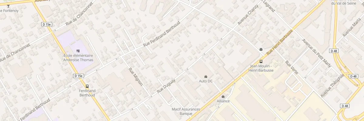 Plan du 20 Rue Duguay à Argenteuil
