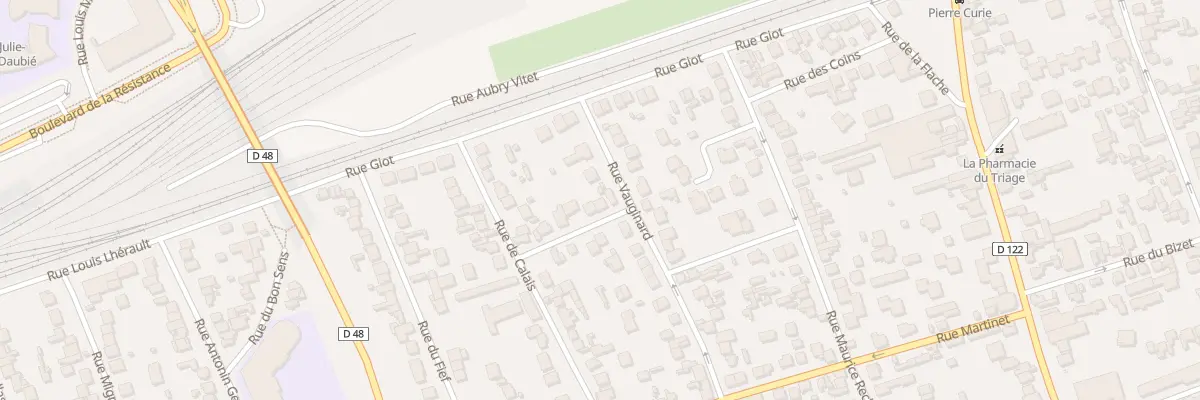 Plan du 2 Rue des Trois Mousquetaires à Argenteuil