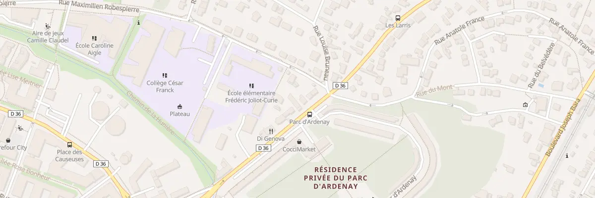 Plan du 78B Rue Maurice Berteaux à Palaiseau