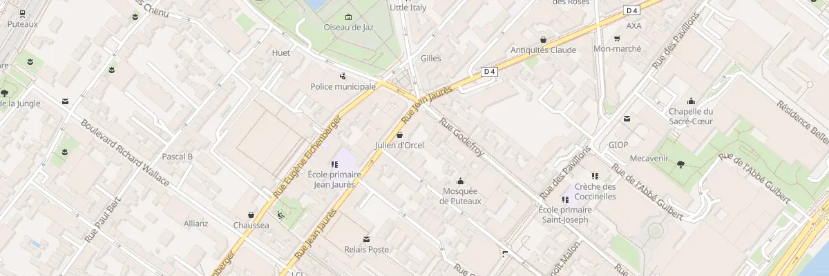 Plan du 39 Rue Godefroy à Puteaux