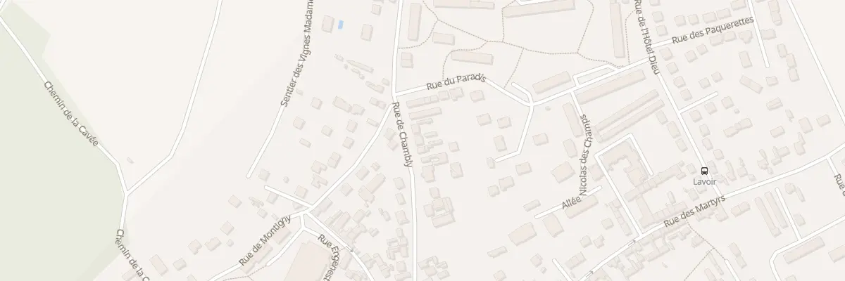 Plan du 34 Rue de Chambly à Champagne-sur-Oise