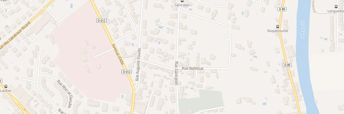 Plan du 103 Rue Saint Jean à Castres