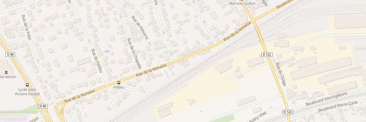 Plan du 13 Rue de la Nonaise à Argenteuil