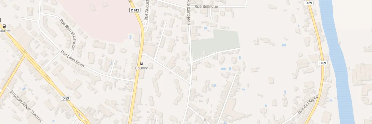 Plan du 77 Rue Saint Jean à Castres
