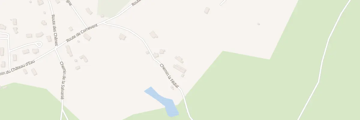 Plan du 211 Che la Fédial à Terre-de-Bancalié