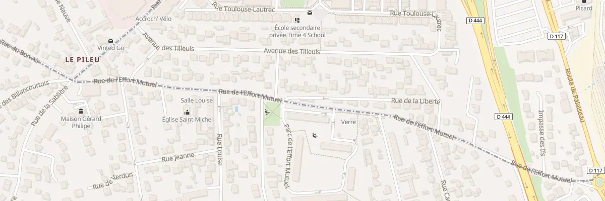 Plan du 48 Rue de l’Effort Mutuel à Massy