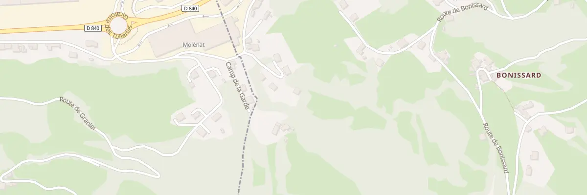 Plan du 55T Rue Edouard Vaillant à Decazeville