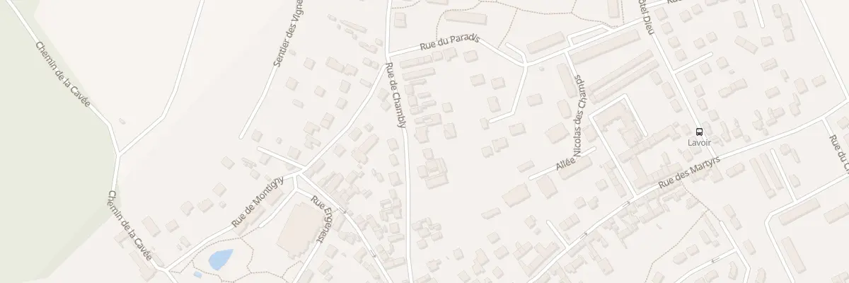 Plan du 28B Rue de Chambly à Champagne-sur-Oise