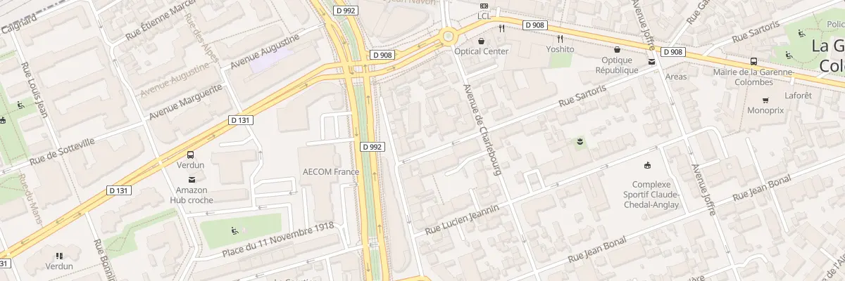 Plan du 102 Rue Sartoris à La Garenne-Colombes