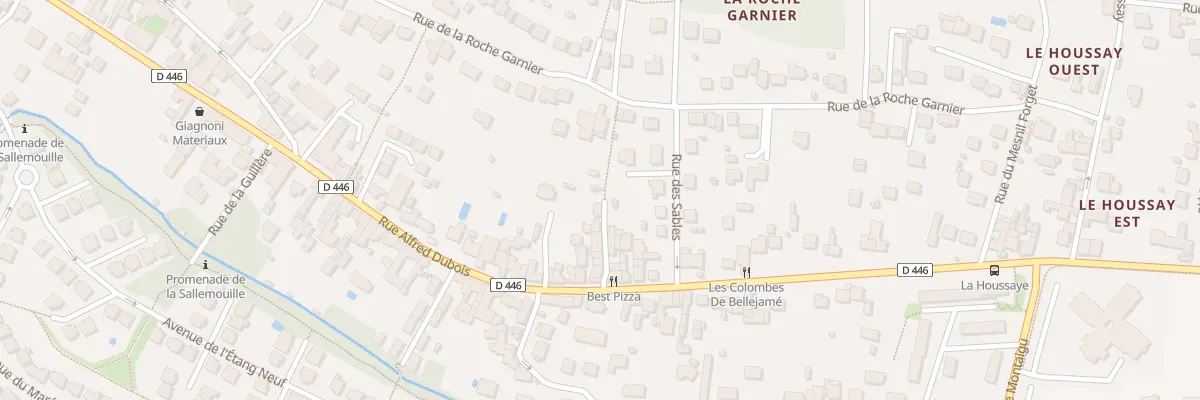 Plan du 87E Rue Alfred Dubois à Marcoussis