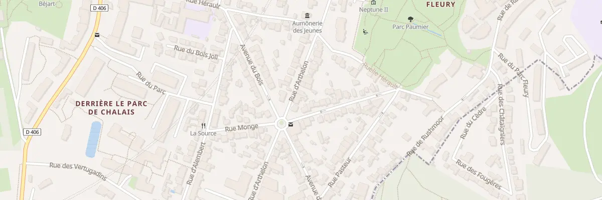 Plan du 23 Rue d’Arthelon à Meudon