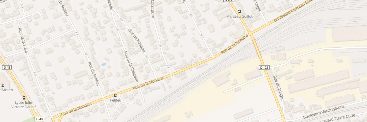 Plan du 2 Rue de Malcouture à Argenteuil