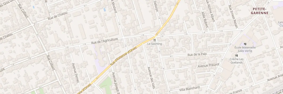 Plan du 219 Rue d’Estienne d’Orves à Colombes