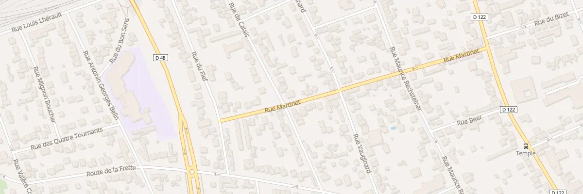 Plan du 40 Rue Martinet à Argenteuil