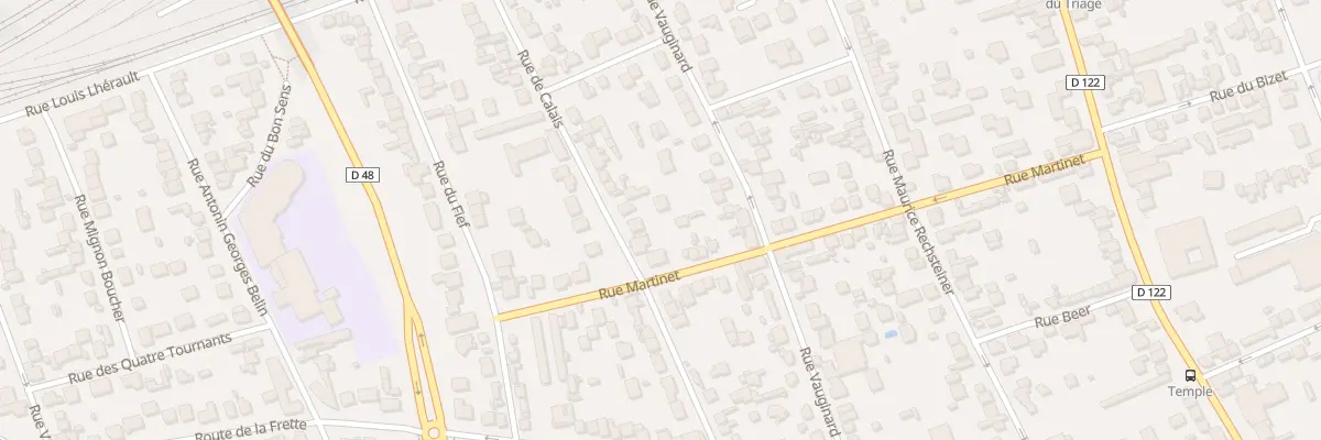 Plan du 170 Rue de Calais à Argenteuil