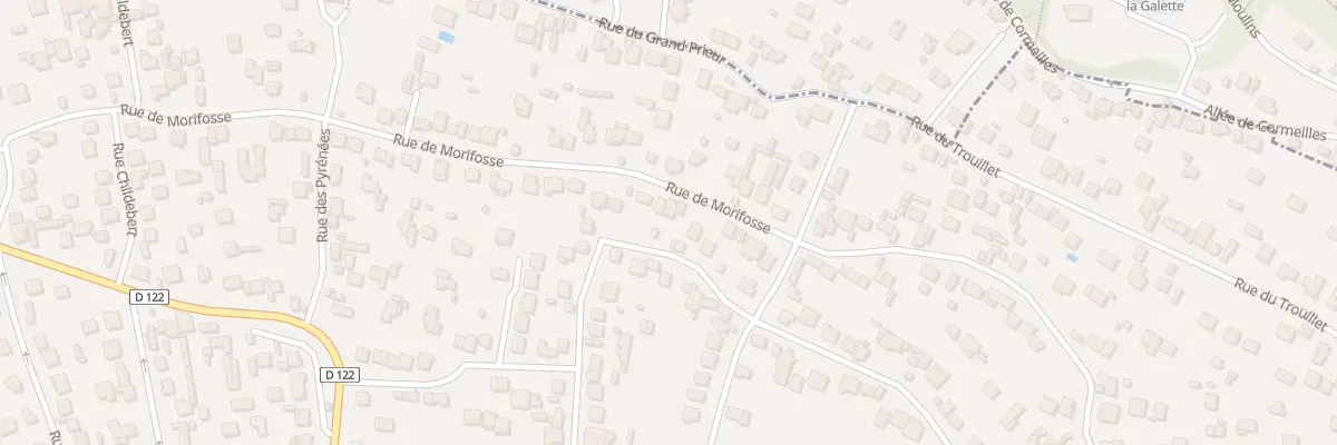 Plan du 51 Rue de Morifosse à Argenteuil