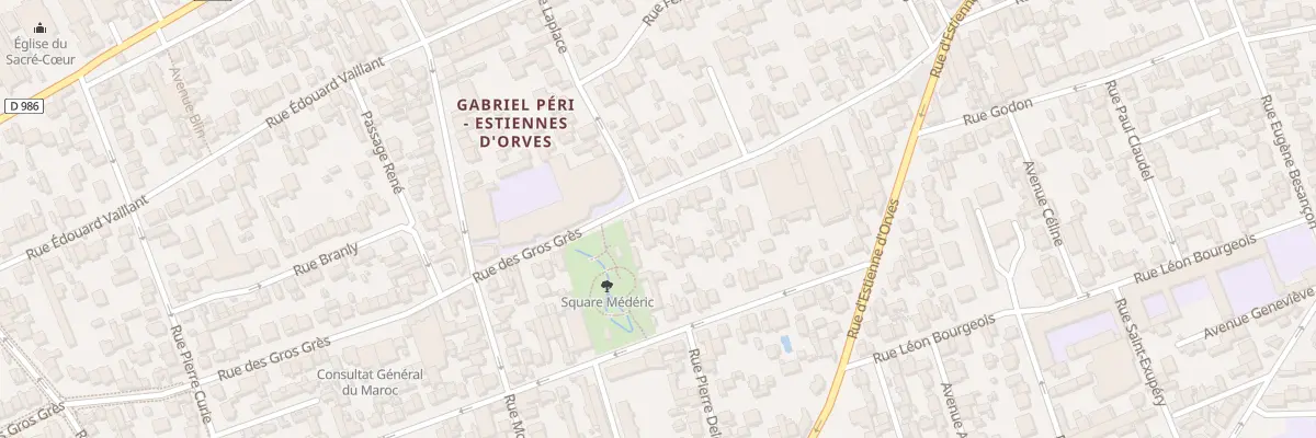 Plan du 51 Rue des Gros Grès à Colombes