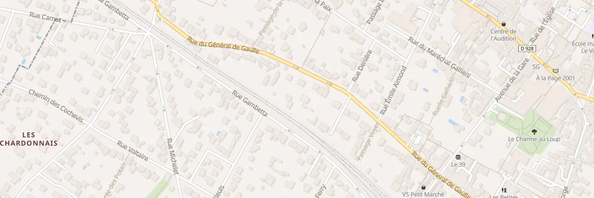 Plan du 139 Rue du Général de Gaulle à Saint-Leu-la-Forêt