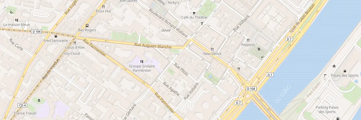 Plan du 111 Rue Gérhard à Puteaux