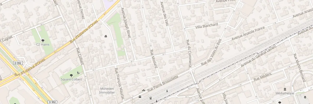Plan du 18 Rue des Arts à Colombes