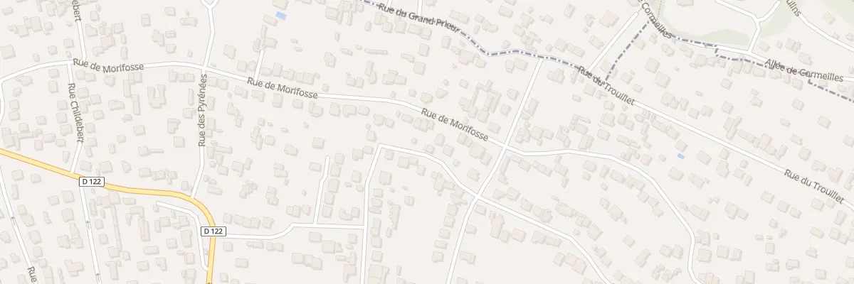 Plan du 49 Rue de Morifosse à Argenteuil