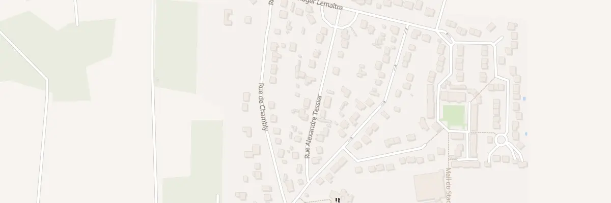 Plan du 13 Rue Alexandre Tessier à Champagne-sur-Oise