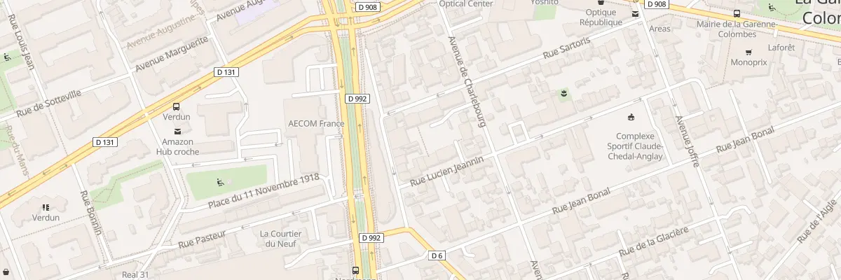 Plan du 97 Rue Sartoris à La Garenne-Colombes