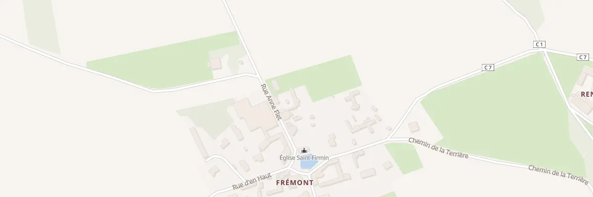 Plan du 6 Rue Anne Flet à Vaux-en-Amiénois