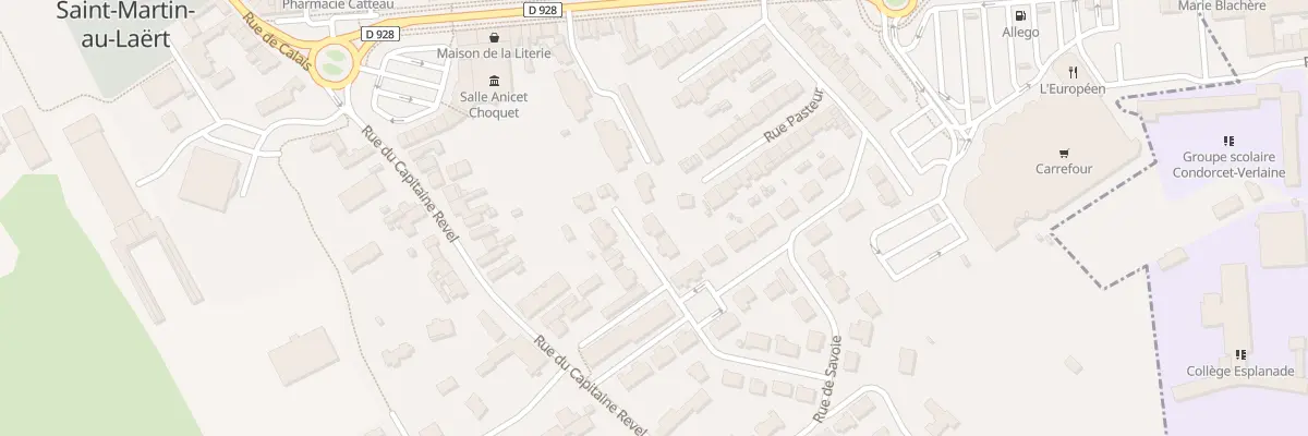Plan du 14 Rue du Poitou à Saint-Martin-lez-Tatinghem