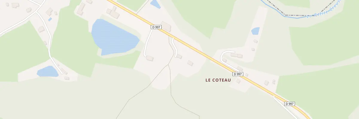 Plan du 7 Le Coteau à Saint-Silvain-Bas-le-Roc