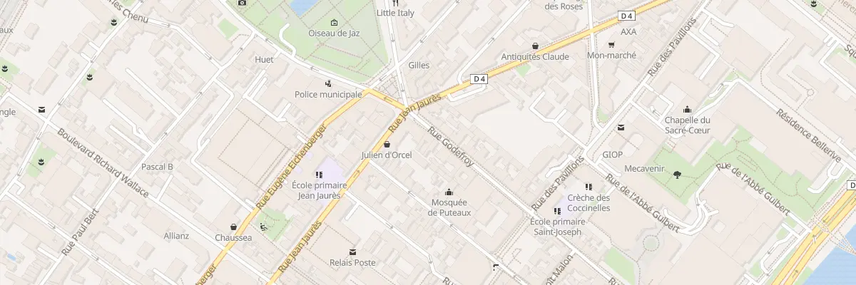 Plan du 37 Rue Godefroy à Puteaux