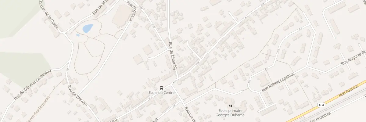 Plan du 4 Rue de Chambly à Champagne-sur-Oise