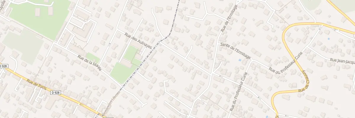Plan du 85 Rue de la Marée à Saint-Leu-la-Forêt
