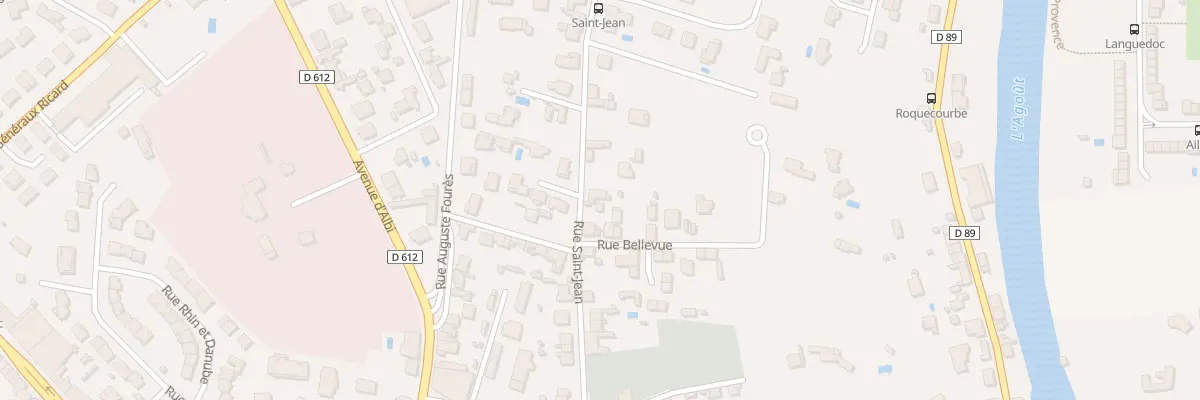 Plan du 106 Rue Saint Jean à Castres