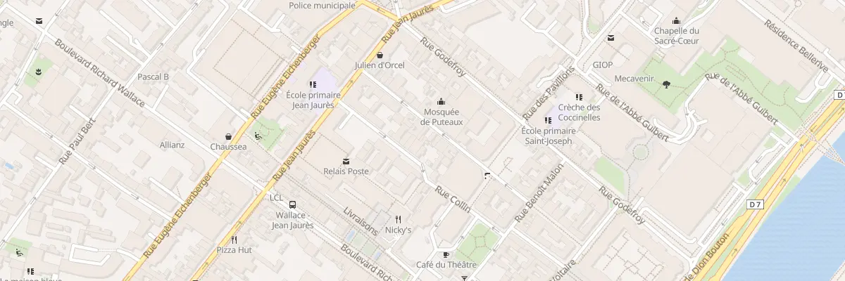 Plan du 25 Rue Saulnier à Puteaux
