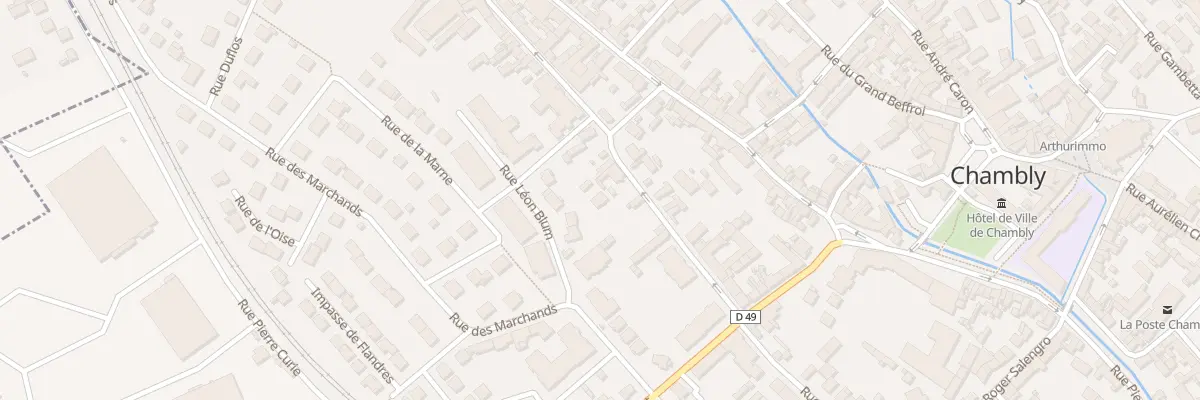 Plan du 125 Rue de la Chevalerie à Chambly