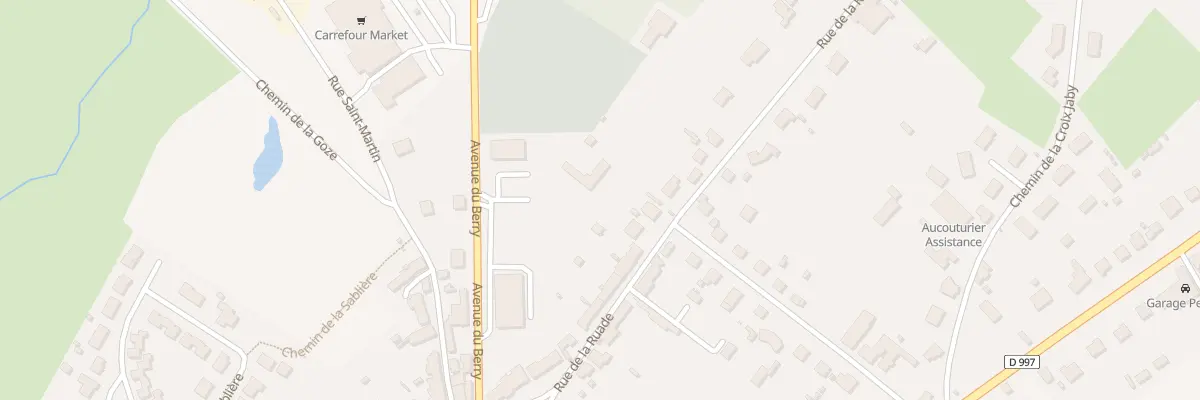 Plan du 31 Rue de la Ruade à Gouzon