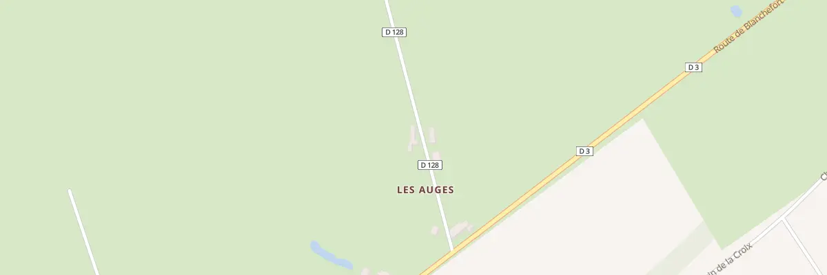 Plan du 1500 Rte des Auges à Saint-Jeanvrin