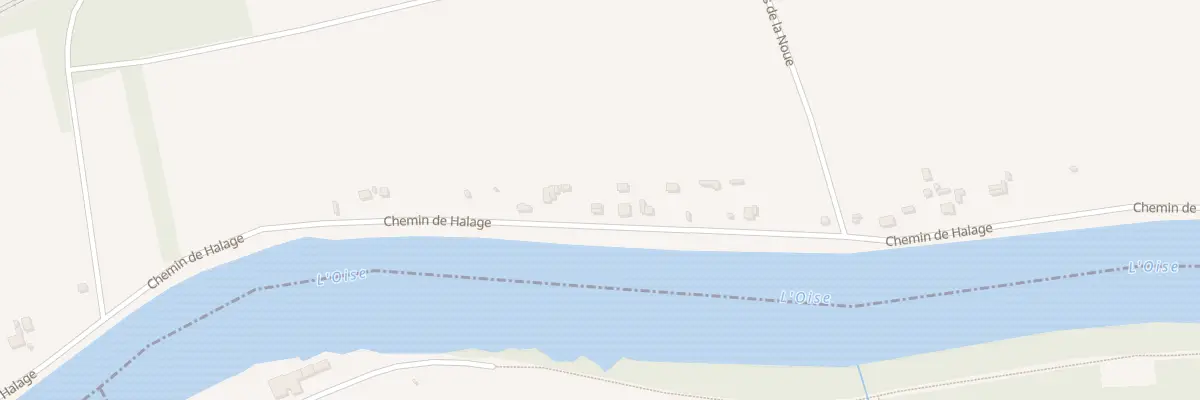 Plan du 28 Che de Halage à Champagne-sur-Oise
