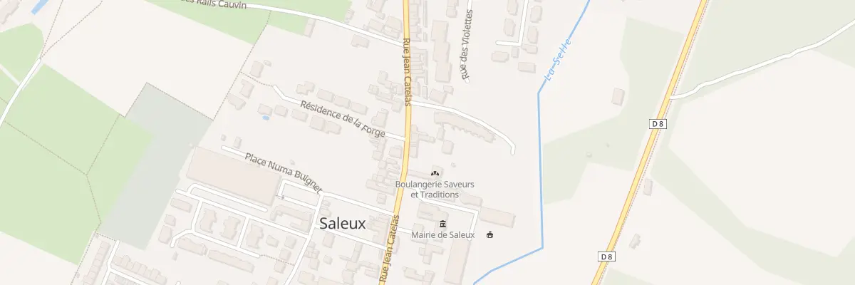 Plan du 48 Rue Jean Catelas à Saleux