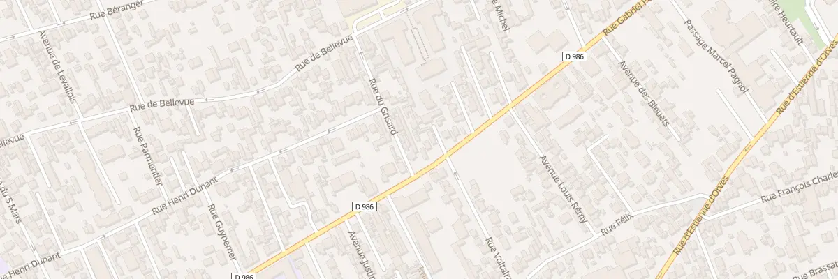Plan du 188B Rue Gabriel Péri à Colombes