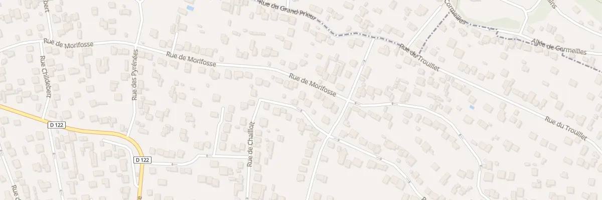 Plan du 47 Rue de Morifosse à Argenteuil