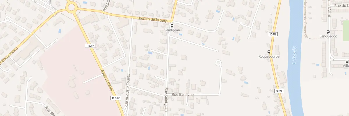 Plan du 120 Rue Saint Jean à Castres