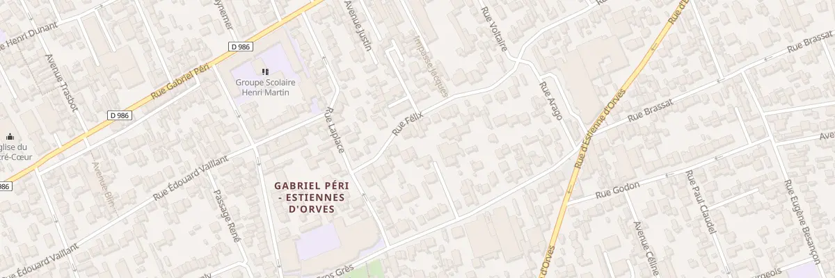 Plan du 97 Rue Félix à Colombes
