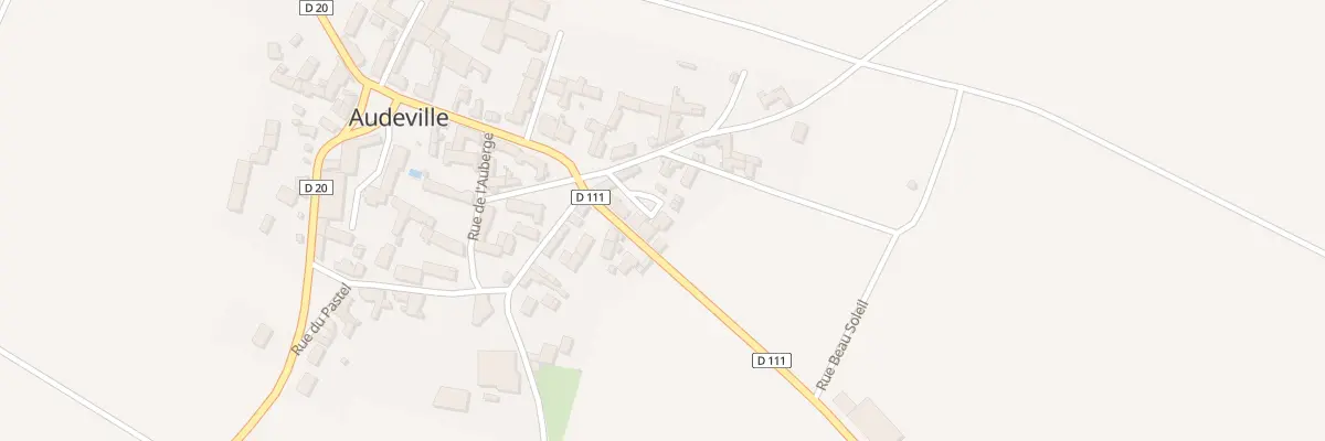 Plan du 2 Imp Grand Cour à Audeville