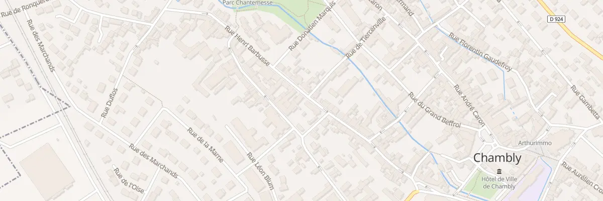 Plan du 293 Rue Henri Barbusse à Chambly