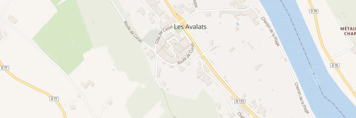 Plan du 12 Rte de Cunac à Saint-Juéry